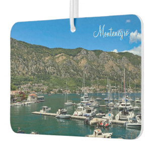 Bay of Kotor in Montenegro Car Air Freshener