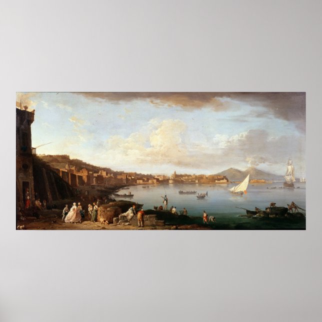Bay of Naples from the North Poster (Front)