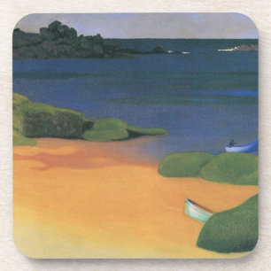Bay of Tregastel by Felix Vallotton, Fine Art Coaster