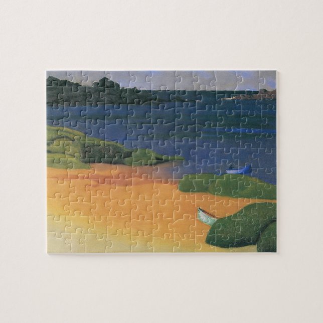 Bay of Tregastel by Felix Vallotton, Fine Art Jigsaw Puzzle (Horizontal)
