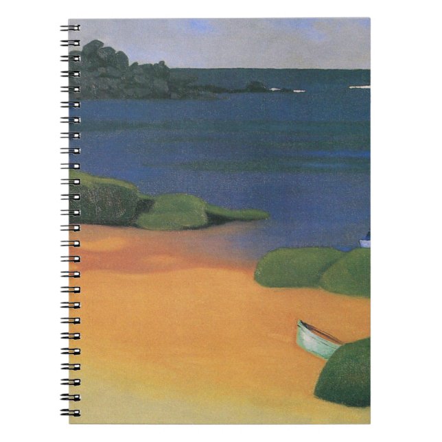 Bay of Tregastel by Felix Vallotton, Fine Art Notebook (Front)