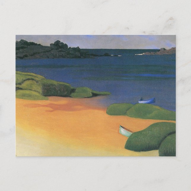 Bay of Tregastel by Felix Vallotton, Fine Art Postcard (Front)