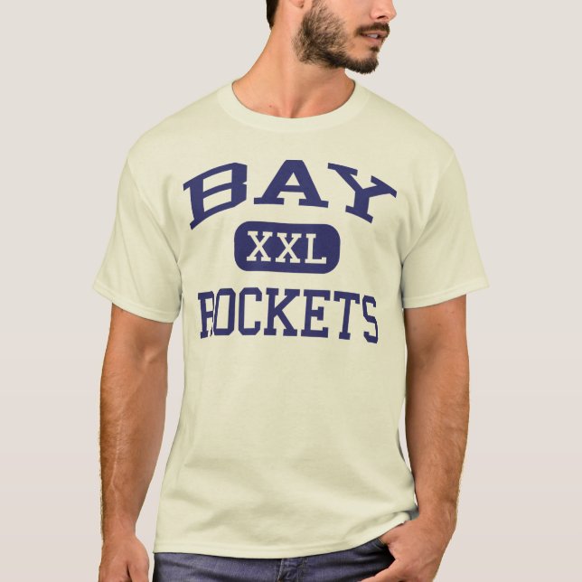 Bay - Rockets - Bay High School - Bay Village Ohio T-Shirt (Front)