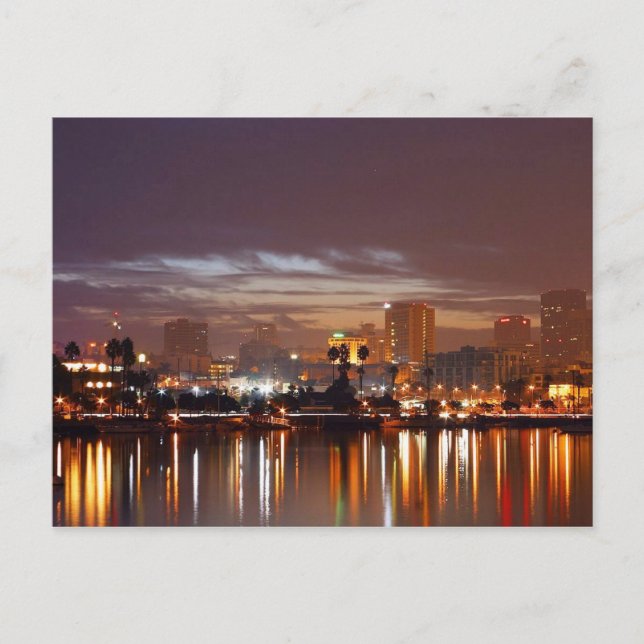 Bay, San Diego Postcard (Front)