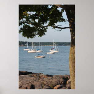 Bay Scene Poster