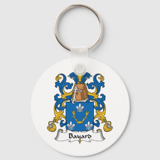 Bayard Family Crest Key Ring