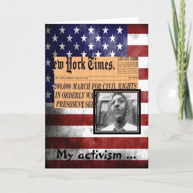 Bayard Rustin Card (Front)