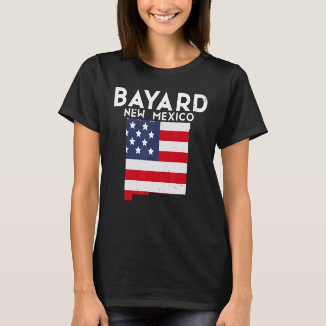BAYARD USA State America Travel New Mexican New Me T-Shirt (Front)
