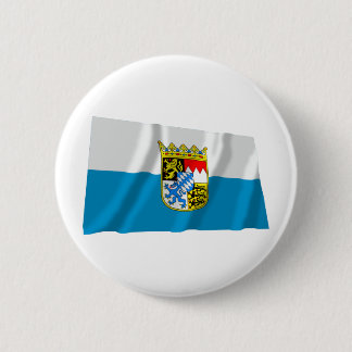 Bayern / Bavaria Flag with Arms 6 Cm Round Badge