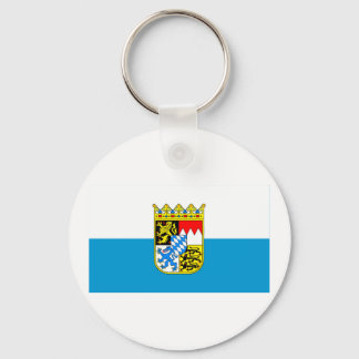 Bayern / Bavaria Flag with Arms Key Ring