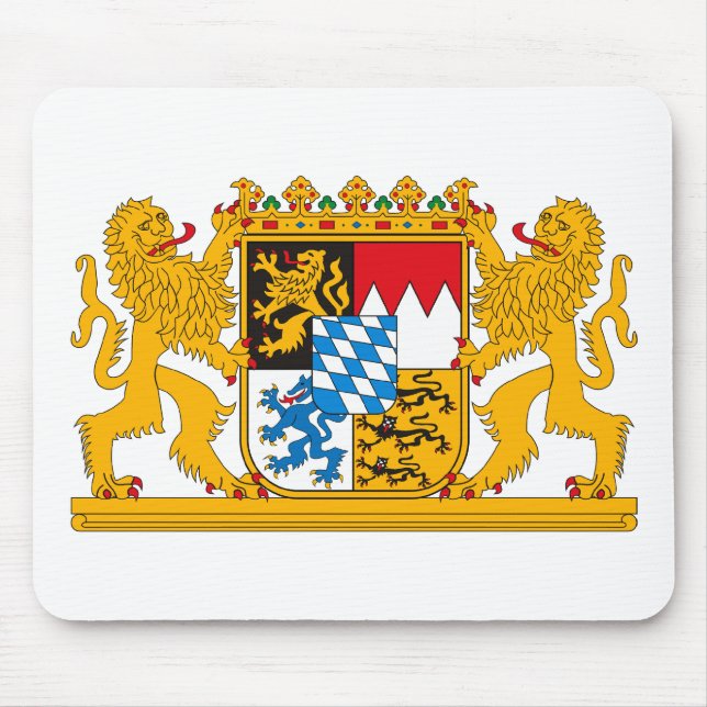 Bayern Coat of Arms Mousepad (Front)