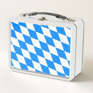 Bayern Rauten Fahne Metal Lunch Box