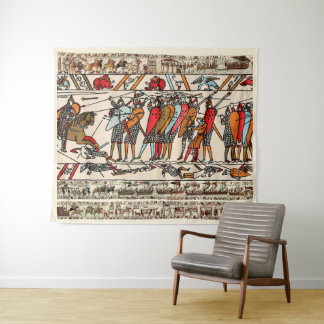 BAYEUX TAPESTRY BATTLE OF HASTINGS NORMAN KNIGHTS