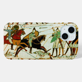 BAYEUX TAPESTRY,BATTLE OF HASTINGS ,NORMAN KNIGHTS iPhone 15 CASE