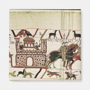 Bayeux Tapestry Earl Harold to Duke of Normandy Magnet
