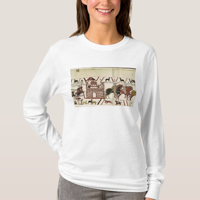 Bayeux Tapestry Earl Harold to Duke of Normandy T-Shirt (Front)