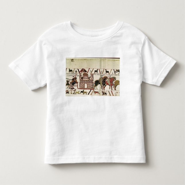 Bayeux Tapestry Earl Harold to Duke of Normandy Toddler T-Shirt (Front)
