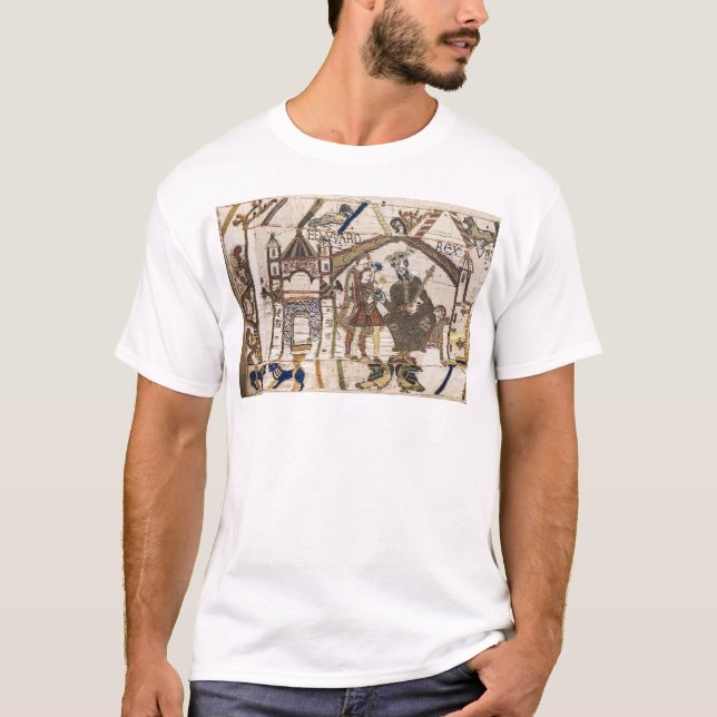 Bayeux Tapestry. Edward the Confessor. T-Shirt (Front)