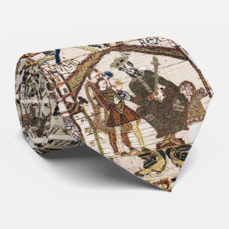 BAYEUX TAPESTRY King Edward Confessor and Harold Tie