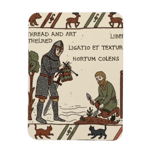 bayeux tapestry parody magnet