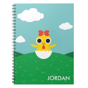 Bayla the Chick Spiral Notebook