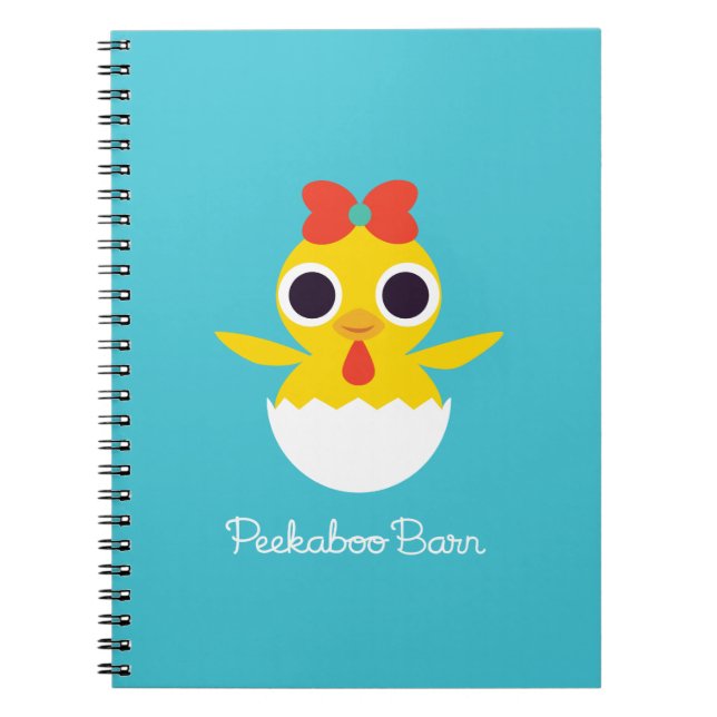 Bayla the Chick Spiral Notebook (Front)