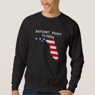 Bayonet Point Florida USA State America Travel Flo Sweatshirt