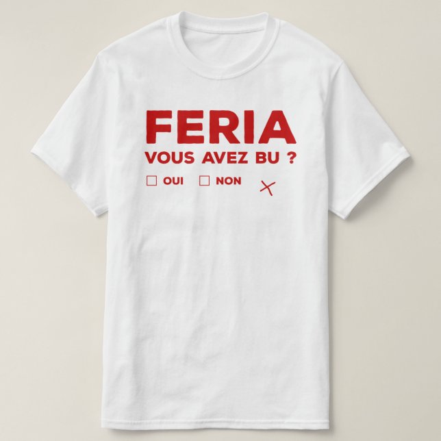 Bayonne humor feria shirt (Design Front)