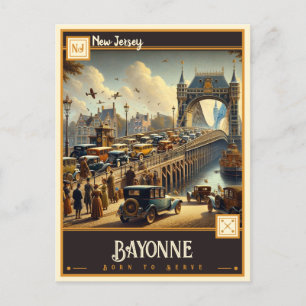 Bayonne, New Jersey Vintage Postcard