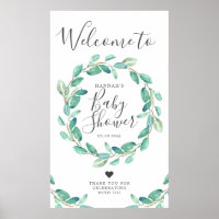 Bayou Botanicals Baby Shower Welcome
