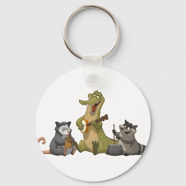 Bayou Jug Band Keychain (Front)