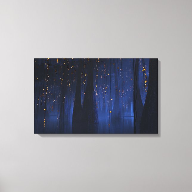 Bayou (Night) Canvas Print (Front)