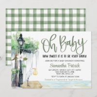 Bayou Swamp Baby Shower Invitation