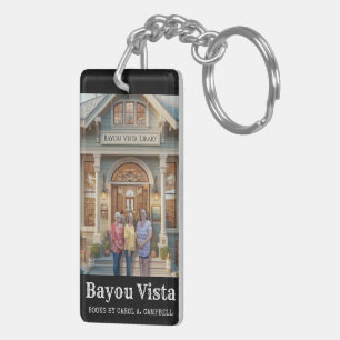 Bayou Vista Library – Southern Psychos Collection Key Ring
