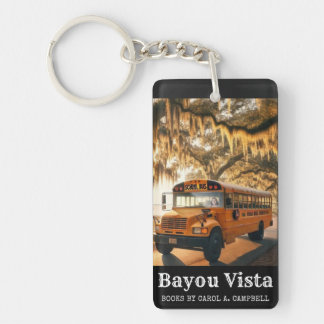 Bayou Vista School Bus – Southern Psychos Collecti Key Ring