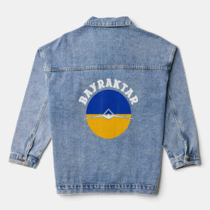 Bayraktar Tb2 Turkish Drone Bayraktar  Denim Jacket