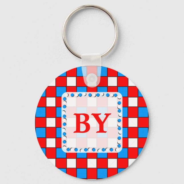 Bayrisch Modern Key Ring (Front)