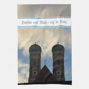 Bayrische Muster Tea Towel