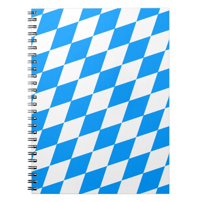 Bayrische Rauten Notebook (Front)