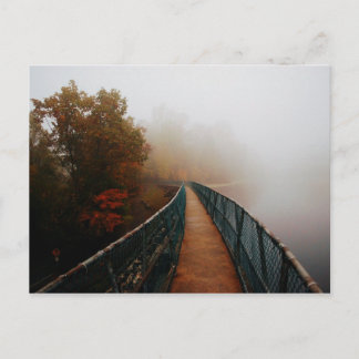 Bays Mountain Dam in the Fog Postcard