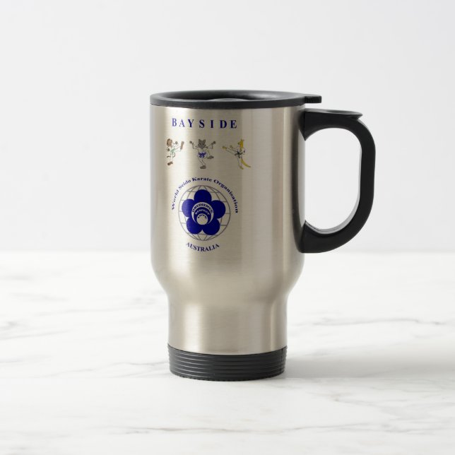 Bayside Animals in Seido Gi's Travel Mug (Right)