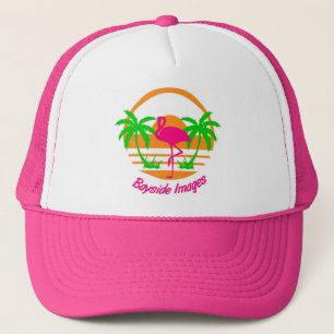 BAYSIDE IMAGES PINK FLAMINGO CAP