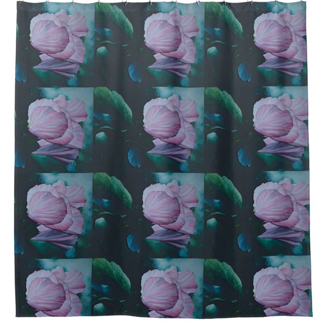 Bayville Blossom Shower Curtain (Front)