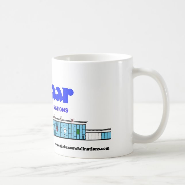 Bazaar Exterior Circa 1960 Coffee Mug (Right)