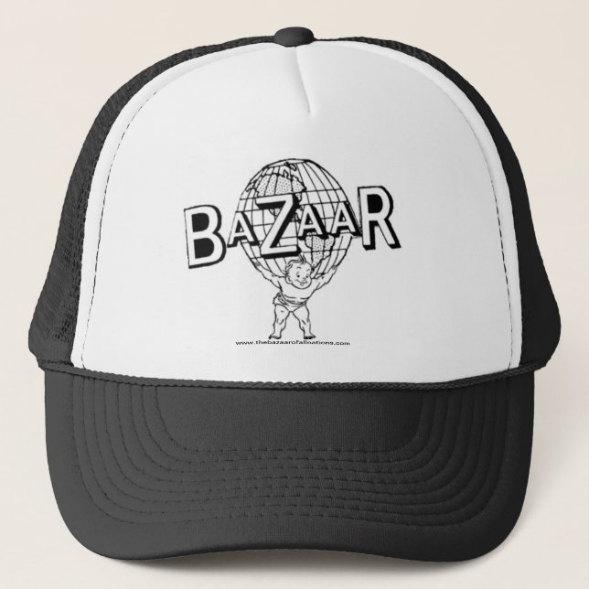 Bazaar "Grand Opening" Baby Trucker Hat (Front)