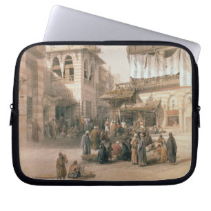 Bazaar of the Coppersmiths, Cairo, from "Egypt and Laptop Sleeve