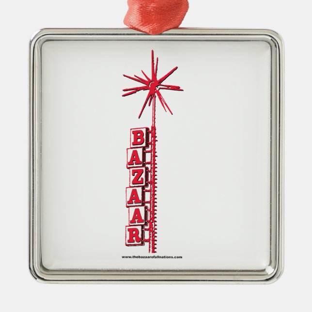 Bazaar "Sputnik" Xmas Ornament (Front)