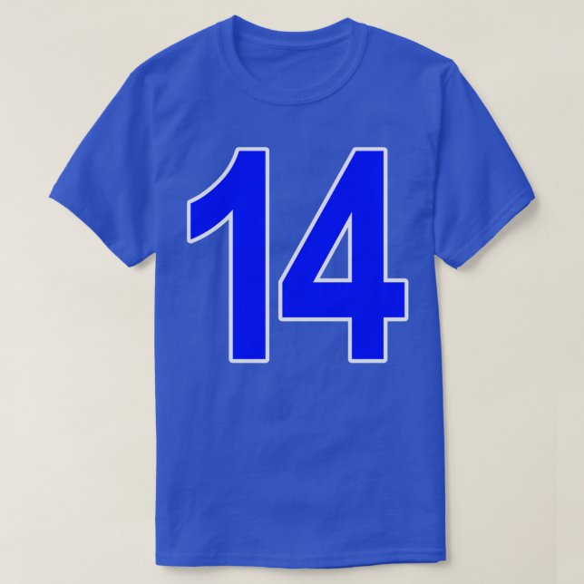 BAZOOKA  14 Jersey FrontBack Print T-Shirt (Design Front)