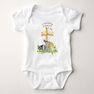 BaZooples "God bless all things..." Baby Onsie Bodysuit