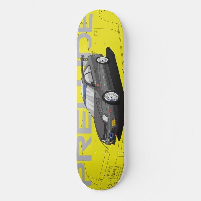BB6 automotive prelude skateboard deck (Front)